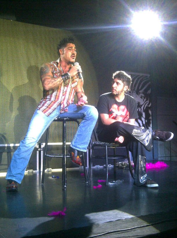 Ricardo Fort con Jey Mammon Villa Carlos Paz