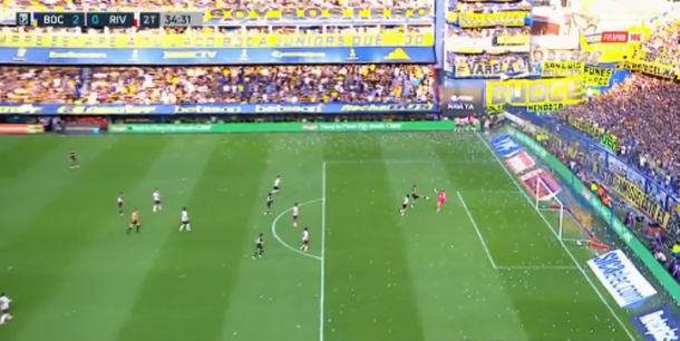 Polémica en la Bombonera: ¿era penal para Boca contra River en el final del partido?