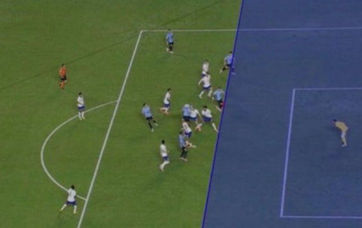 Video: el audio del VAR en el polémico gol de Uruguay a EEUU