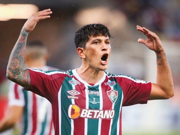 Germán Cano calentó la previa: Me encantaría hacer un gol en la cancha de River