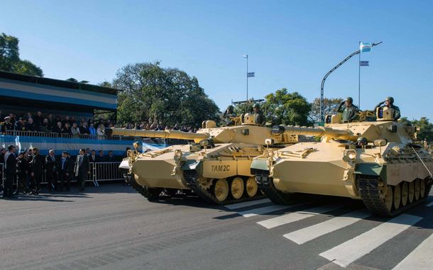 Desfile por el Día de la Independencia en 2024.
