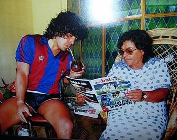 Inédito: el audio que Diego le envió a Piti Fernández por una canción a la Tota