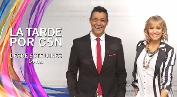 De una ahora es La Tarde de C5N y va a las 14