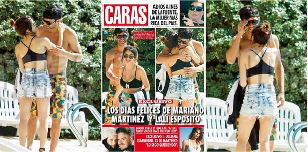 ¿Las fotos que prueban el romance de Lali Espósito y Mariano Martínez?