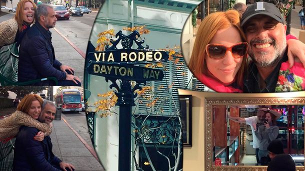 Los primeros días de Jorge Rial y Agustina Kämpfer en Estados Unidos