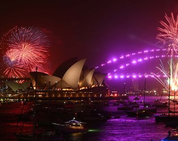 Así se recibió el Año Nuevo en varias partes del mundo