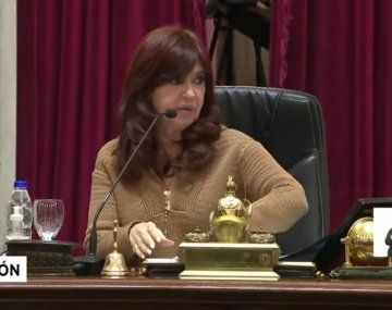 Kirchner encabezó la primera sesión en el Senado tras el pedido de condena de Luciani