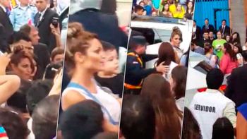 los abucheos a vicky xipolitakis en paraguay los abucheos a vicky xipolitakis en paraguay