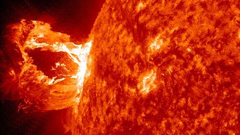 la tierra esquivo una erupcion solar que pudo cortar la electricidad la tierra esquivo una erupcion solar que pudo cortar la electricidad