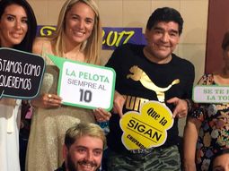 Diego Maradona, desubicado Diego Maradona, desubicado