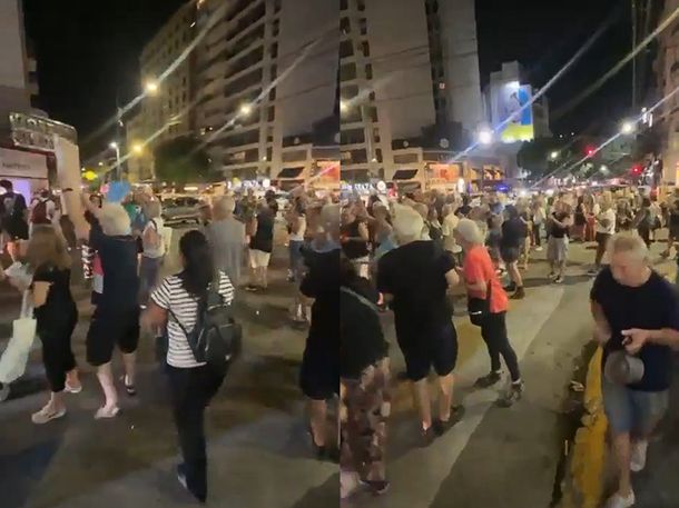 Cacerolazo en distintos puntos de la Ciudad de Buenos Aires en repudio a la Reforma Laboral