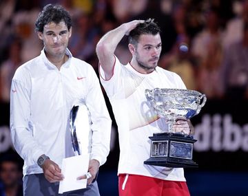Wawrinka dio la sorpresa al vencer a Nadal y quedarse con el Abierto de Australia