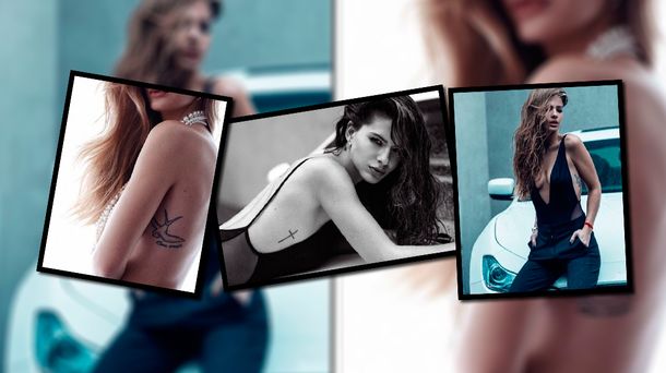 La China Suárez conquista Chile con una producción sexy