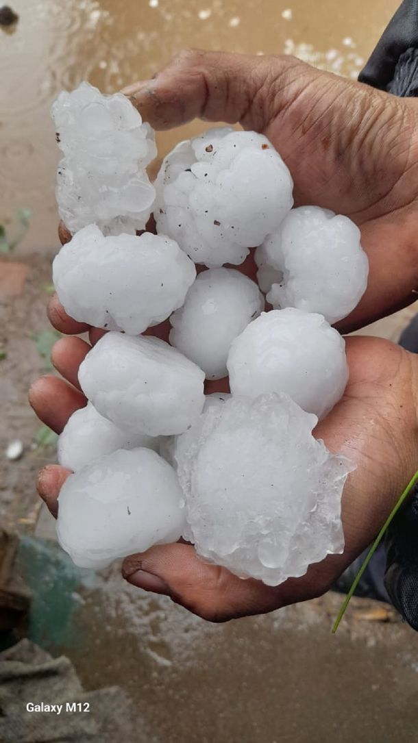 Cayó granizo en la provincia de Buenos Aires: cuáles son las localidades afectadas