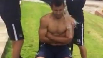 agüero acepto el desafio y se animo al bano de agua helada agüero acepto el desafio y se animo al bano de agua helada