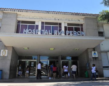 El Hospital Eva Perón en Granadero Baigorria donde está internada la víctima.