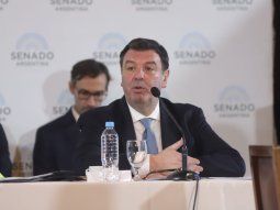 El juez Ariel Lijo en el Senado