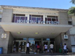 Hospital Eva Perón de Granadero Baigorria, donde estaba internada la víctima.