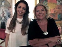 Mariana Zuvic y Elisa Carrió