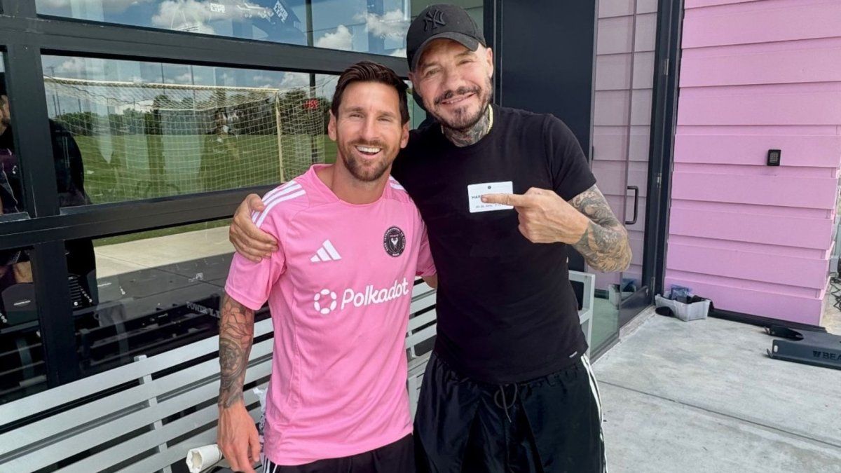 Lionel Messi y Marcelo Tinelli compartieron un momento íntimo en Miami ...