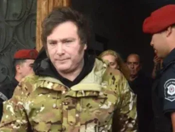 El presidente Javier Milei