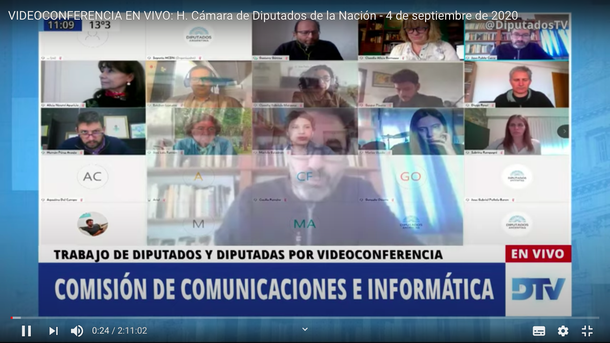 VIDEO: Diputados discutieron sobre regulación de plataformas para una internet libre y abierta