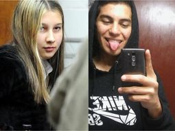 Matías Caudana y Nahir Galarza