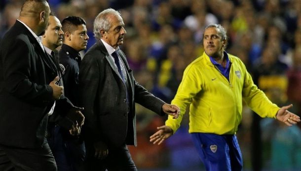 El mandamás del Millonario entró corriendo a La Bombonera aquella tarde