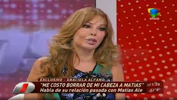 Graciela Alfano en Intrusos Graciela Alfano en Intrusos