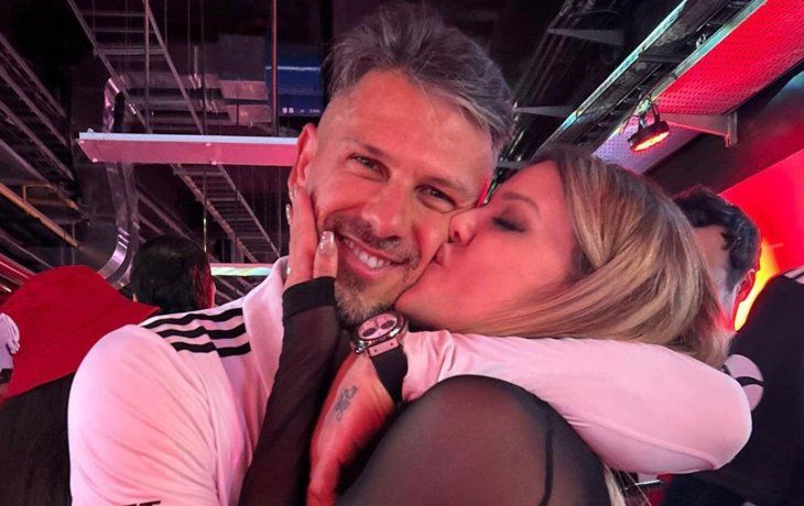 El gesto en redes que reavivó la polémica entre Evangelina Anderson y Demichelis