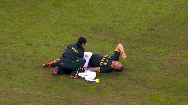 Mirá la impresionante lesión del capitán de los Springboks