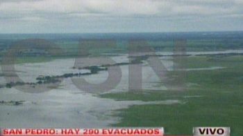 san pedro: asi se ven las zonas inundadas desde el aire san pedro: asi se ven las zonas inundadas desde el aire
