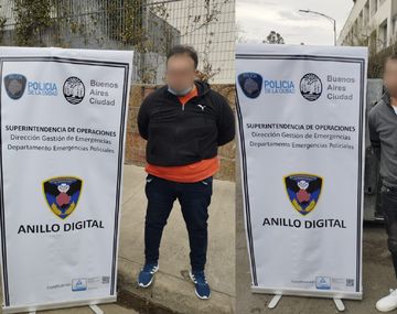 Detienen a dos hombres que iban en auto con patentes mellizas en Belgrano