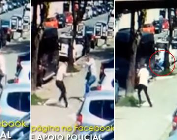 VIDEO: Un ladrón asaltó a la persona equivocada y murió en plena calle