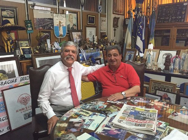 De Vido visitó al intendente de Tres de Febrero