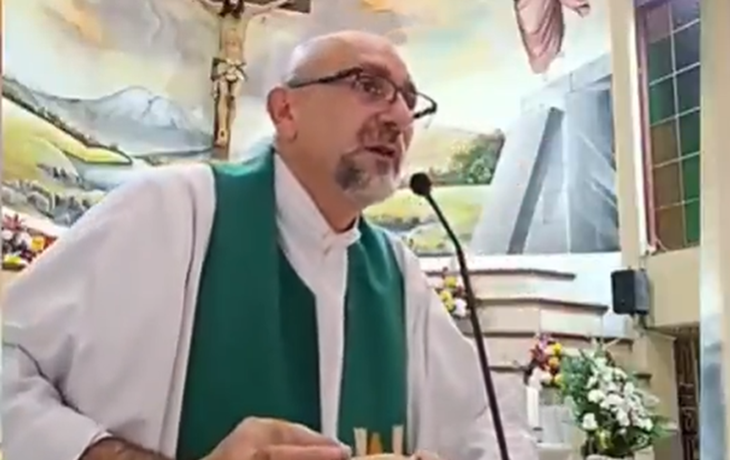 El presagio del sacerdote ecuatoriano: la frase que dijo minutos antes de que una cruz lo aplastara El presagio del sacerdote ecuatoriano: la frase que dijo minutos antes de que una cruz lo aplastara