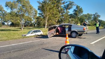 Choque en la ruta 3 Choque en la ruta 3