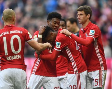 El Bayern Munich no le tuvo piedad al Hamburgo