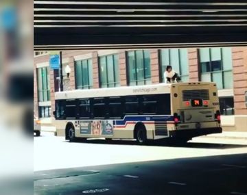 El muchacho no quiso pagar el boleto pero viajó igual