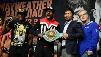 lo mas destacado de las conferencias de los coach de mayweather y pacquiao lo mas destacado de las conferencias de los coach de mayweather y pacquiao