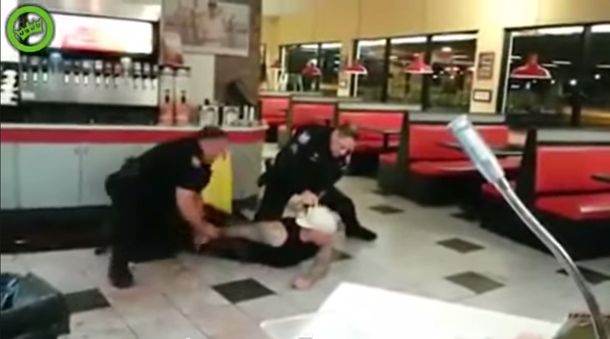 Imbatible: intentan detenerlo con tasers, pero logra escapar