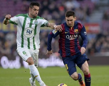 Lionel Messi, a pura velocidad en el Barcelona