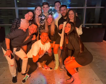 VIDEOS: La fiesta privada con jugadores de Racing tras vencer a Independiente