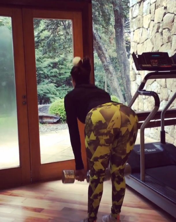 El ejercicio hot de Ivana Nadal