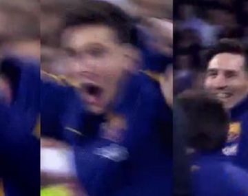 Mirá la reacción de Lionel Messi tras el gol de Neymar al Real Madrid