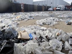 Así quedó el complejo de Costa Salguero tras la fatal Time Warp. Así quedó el complejo de Costa Salguero tras la fatal Time Warp.