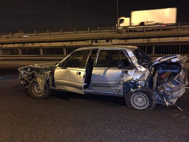 Panamericana: diez kilómetros de congestión por un choque múltiple