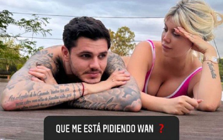 Mauro Icardi reveló el pedido íntimo que le hizo Wanda Nara