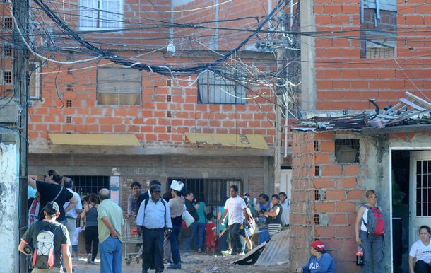 Tensión e incidentes en una villa de Chacarita