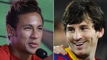 neymar, sincero: messi es el mejor neymar, sincero: messi es el mejor